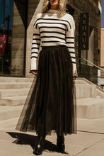 Load image into Gallery viewer, 20 colors Ethereal Flowy Elastic Waist Pleated Tulle Skirt: Plum / M