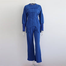 Load image into Gallery viewer, Fashion sweatshirt set trouser set: Green / M