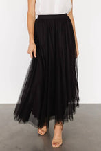 Load image into Gallery viewer, 20 colors Ethereal Flowy Elastic Waist Pleated Tulle Skirt: Coffee / M
