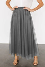 Load image into Gallery viewer, 20 colors Ethereal Flowy Elastic Waist Pleated Tulle Skirt: Plum / M