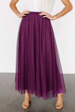 Load image into Gallery viewer, 20 colors Ethereal Flowy Elastic Waist Pleated Tulle Skirt: Coffee / M